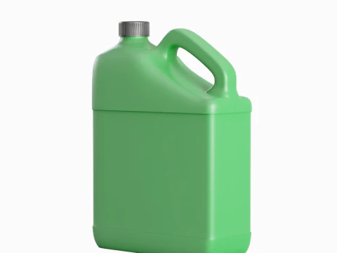 Plastic Canister A 02 3D Model