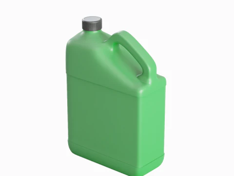 Plastic Canister A 02 3D Model