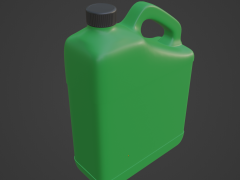 Plastic Canister A 02 Modèle 3D