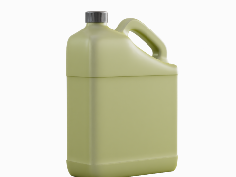 Plastic Canister A 03 3D 模型