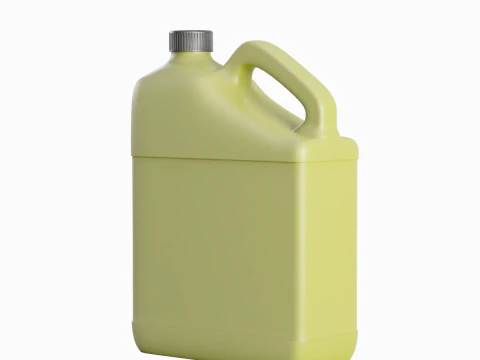Plastic Canister A 03 3D Model