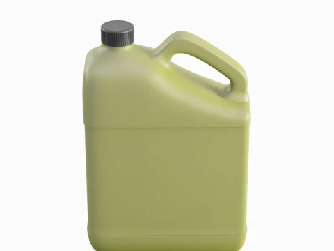 Plastic Canister A 03 3D Model