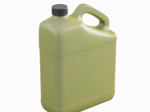 Plastic Canister A 03 3D Model