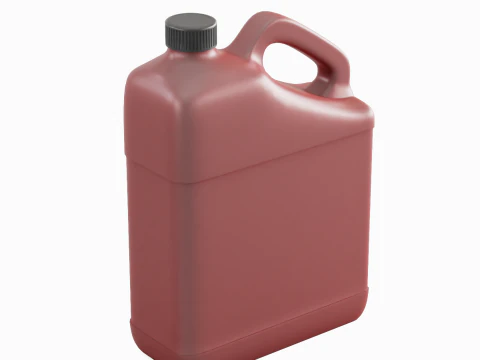 Plastic Canister A 04 3D Model