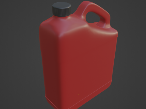 Plastic Canister A 04 Modèle 3D