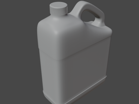 Plastic Canister A 04 Modèle 3D