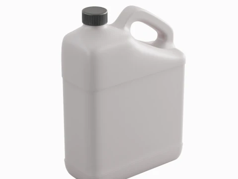 Plastic Canister A 05 3D Model