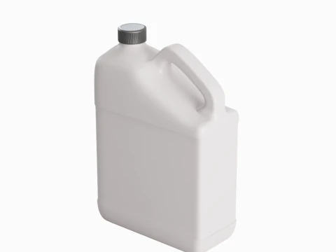 Plastic Canister A 05 3D Model