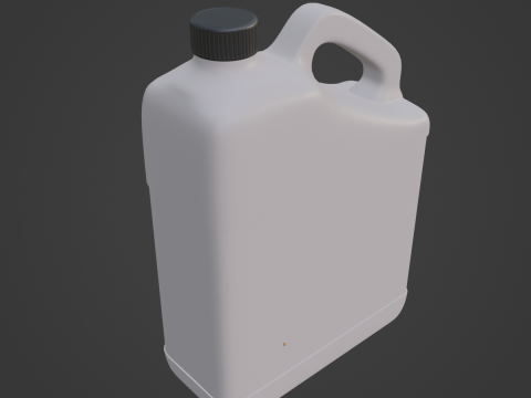 Plastic Canister A 05 3D 모델