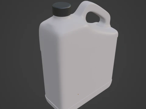 Plastic Canister A 05 3D Model