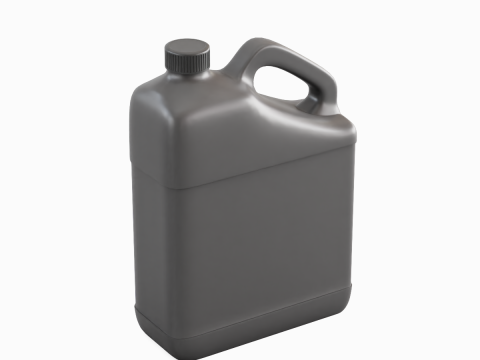 Plastic Canister A 06 3D Model