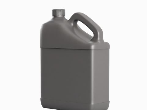 Plastic Canister A 06 3D Model