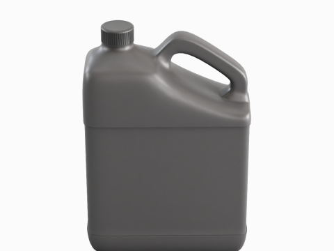 Plastic Canister A 06 3D Model