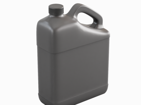 Plastic Canister A 06 3D Model