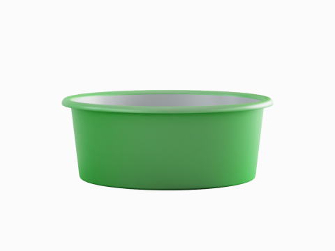 Simple Plastic Wash Basin 02 Model 3D