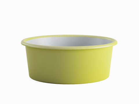 Simple Plastic Wash Basin 03 3D Model