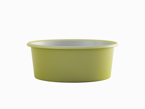 Simple Plastic Wash Basin 03 3D Model