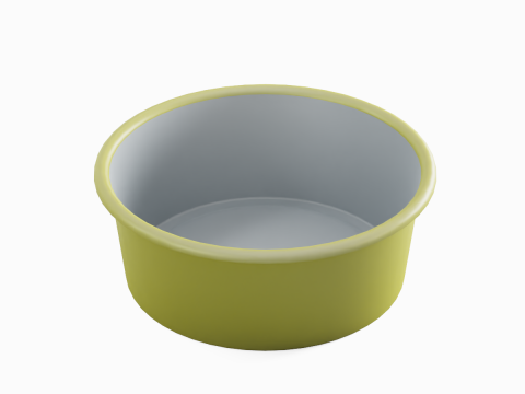 Simple Plastic Wash Basin 03 3D Model