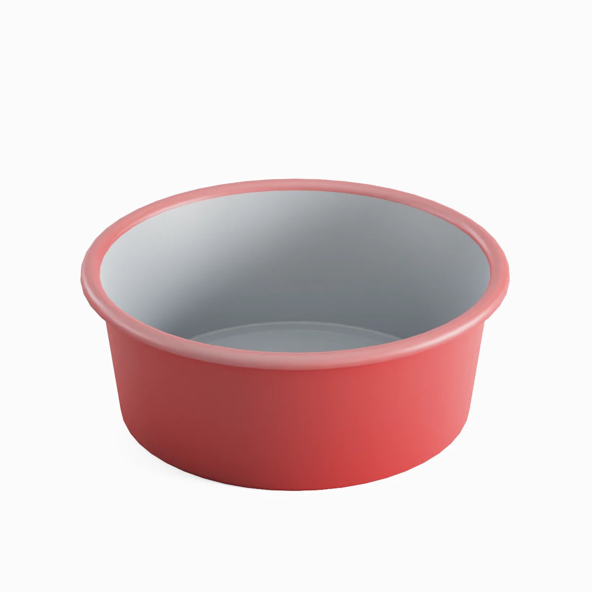Simple Plastic Wash Basin 04 3D Model .c4d .max .obj .3ds .fbx .stl .blend 