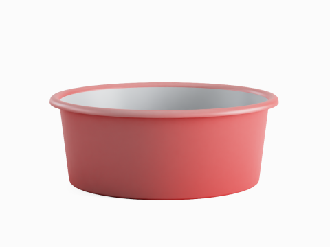 Simple Plastic Wash Basin 04 Modelo 3D