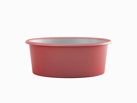 Simple Plastic Wash Basin 04 Modelo 3D