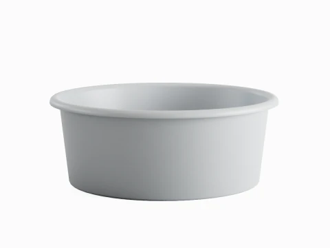 Simple Plastic Wash Basin 06 3D Model