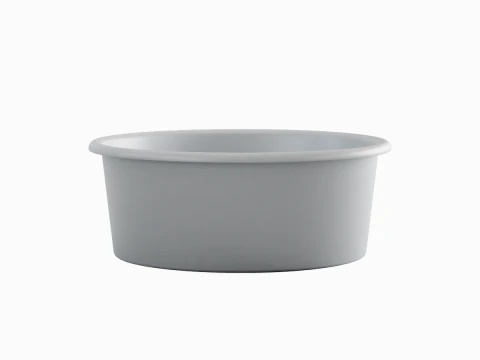 Simple Plastic Wash Basin 06 3D Model