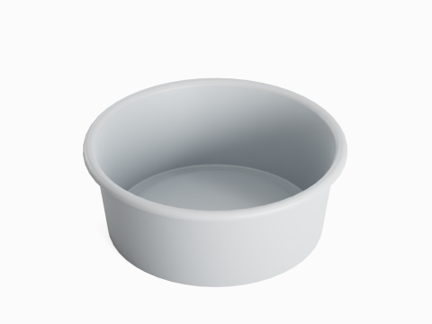 Simple Plastic Wash Basin 06 Modèle 3D