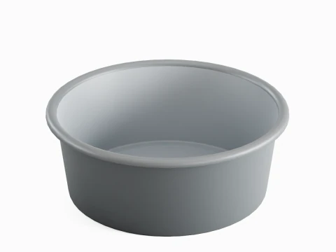 Lavabo simple en plastique 07 Modèle 3D