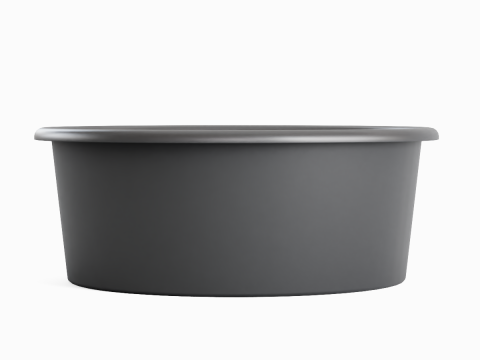 Simple Plastic Wash Basin 08 3D Model
