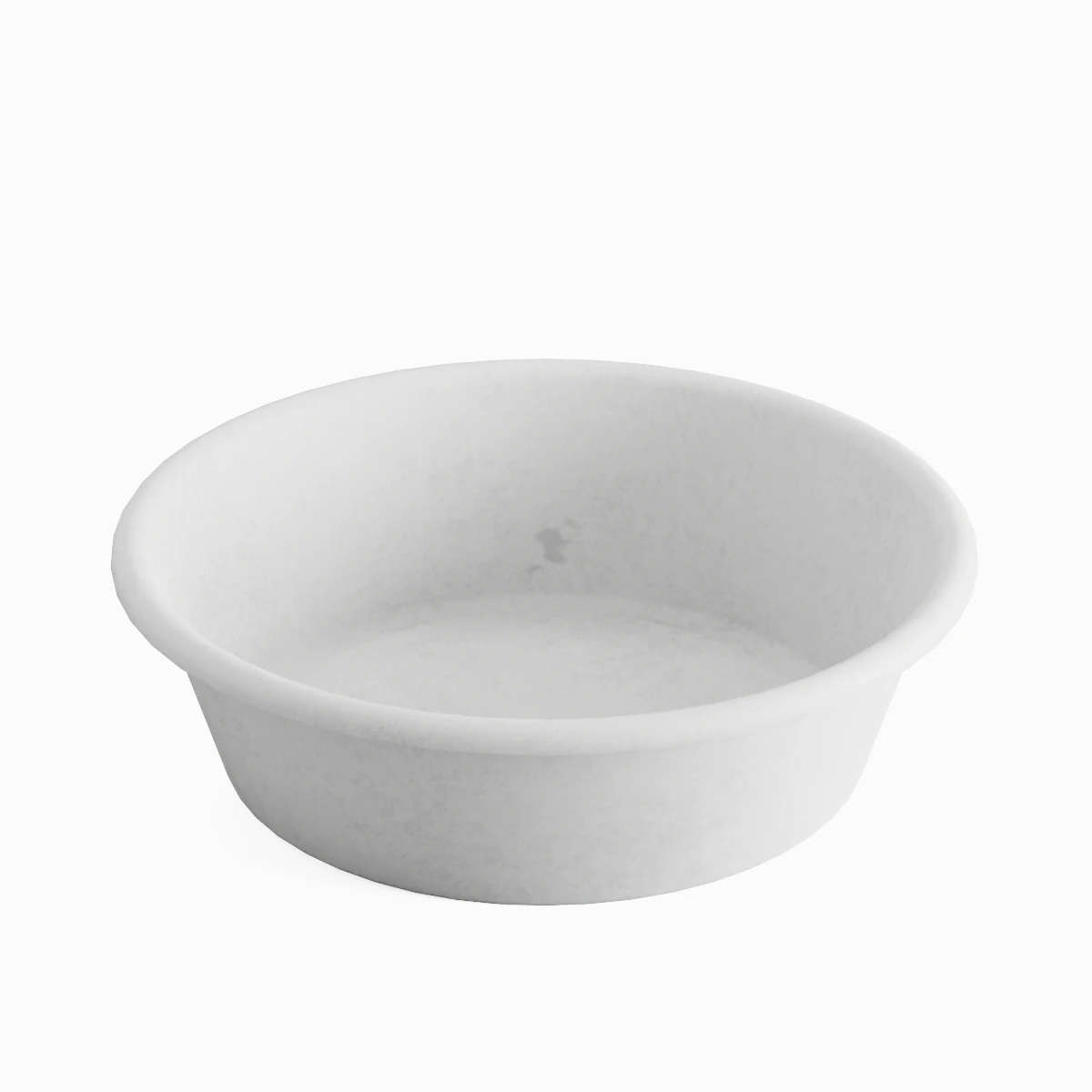 Simple Plastic Wash Basin B 01 3D Model .c4d .max .obj .3ds .fbx .stl .blend 
