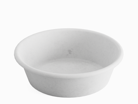 Simple Plastic Wash Basin B 01 Modello 3D