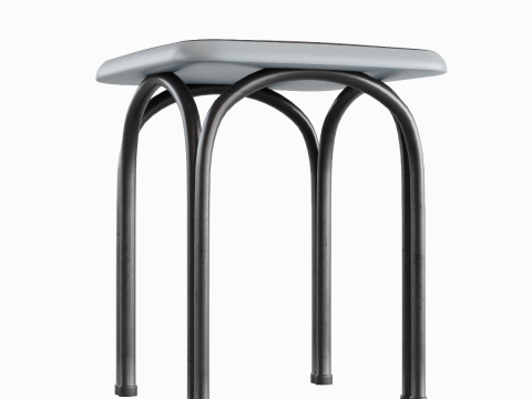 Steel Stool 01 Model 3D