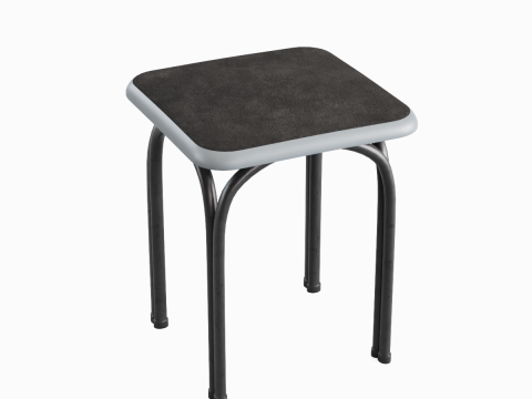 Steel Stool 01 Model 3D