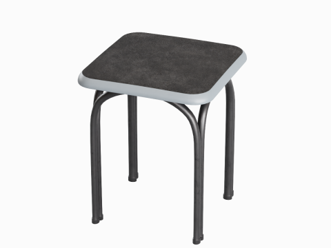 Steel Stool 01 Model 3D