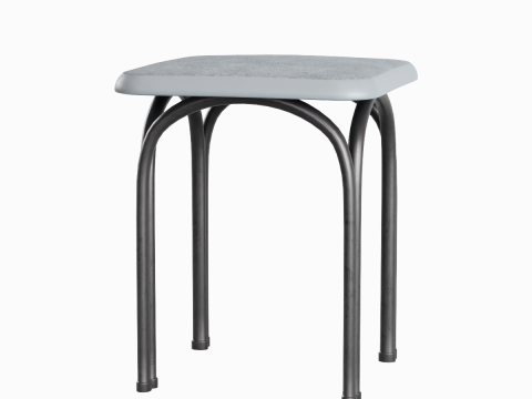 Steel Stool 02 3Dモデル