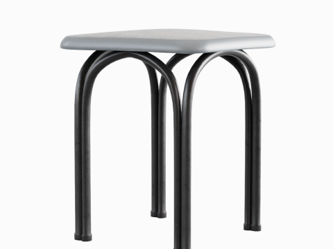 Steel Stool 03 Modello 3D