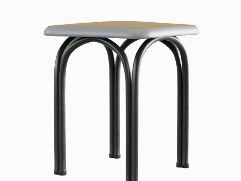 Steel Stool 04 Modèle 3D