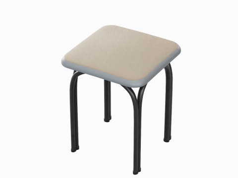 Steel Stool 04 Modèle 3D
