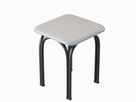 Steel Stool 05 3D Model