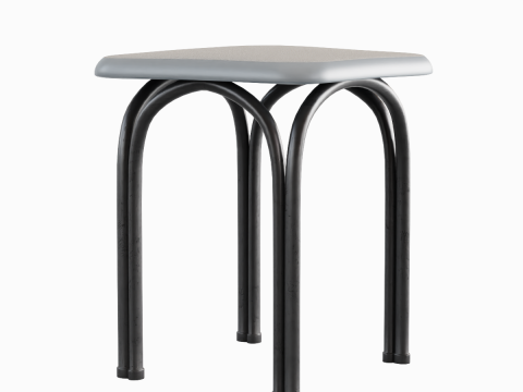 Steel Stool 05 Modello 3D