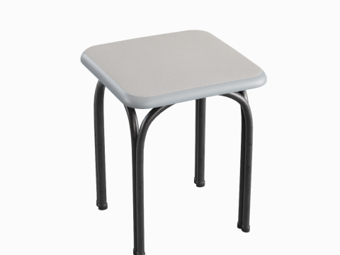 Steel Stool 05 Modello 3D