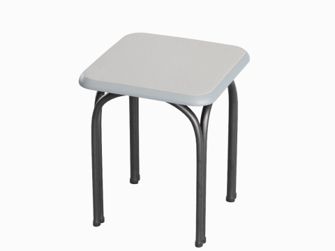 Steel Stool 05 Modello 3D