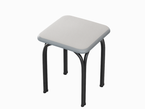 Steel Stool 05 Modello 3D