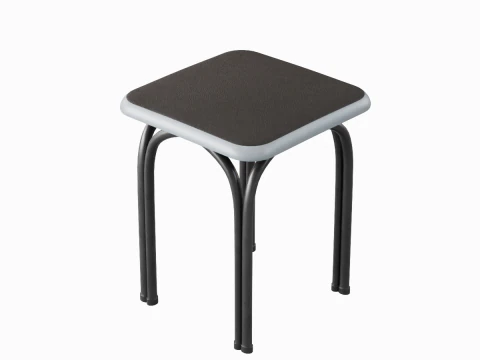 스틸 스툴 06 3D 모델