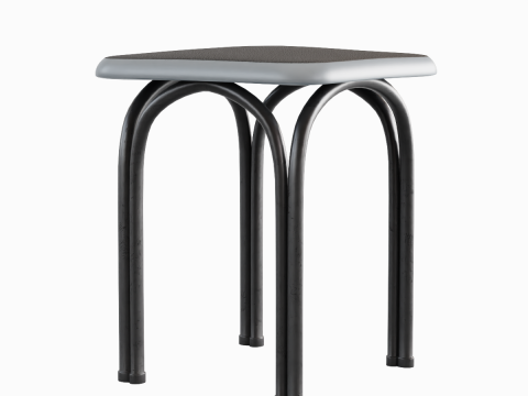 Steel Stool 06 3D Model