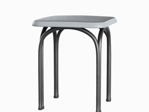 Steel Stool 06 3D Model