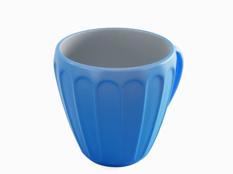 Tea Cup 01 3D Model