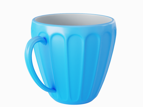 Tea Cup 01 Modelo 3D