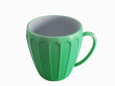 Taza de t&eacute; 02 Modelo 3D